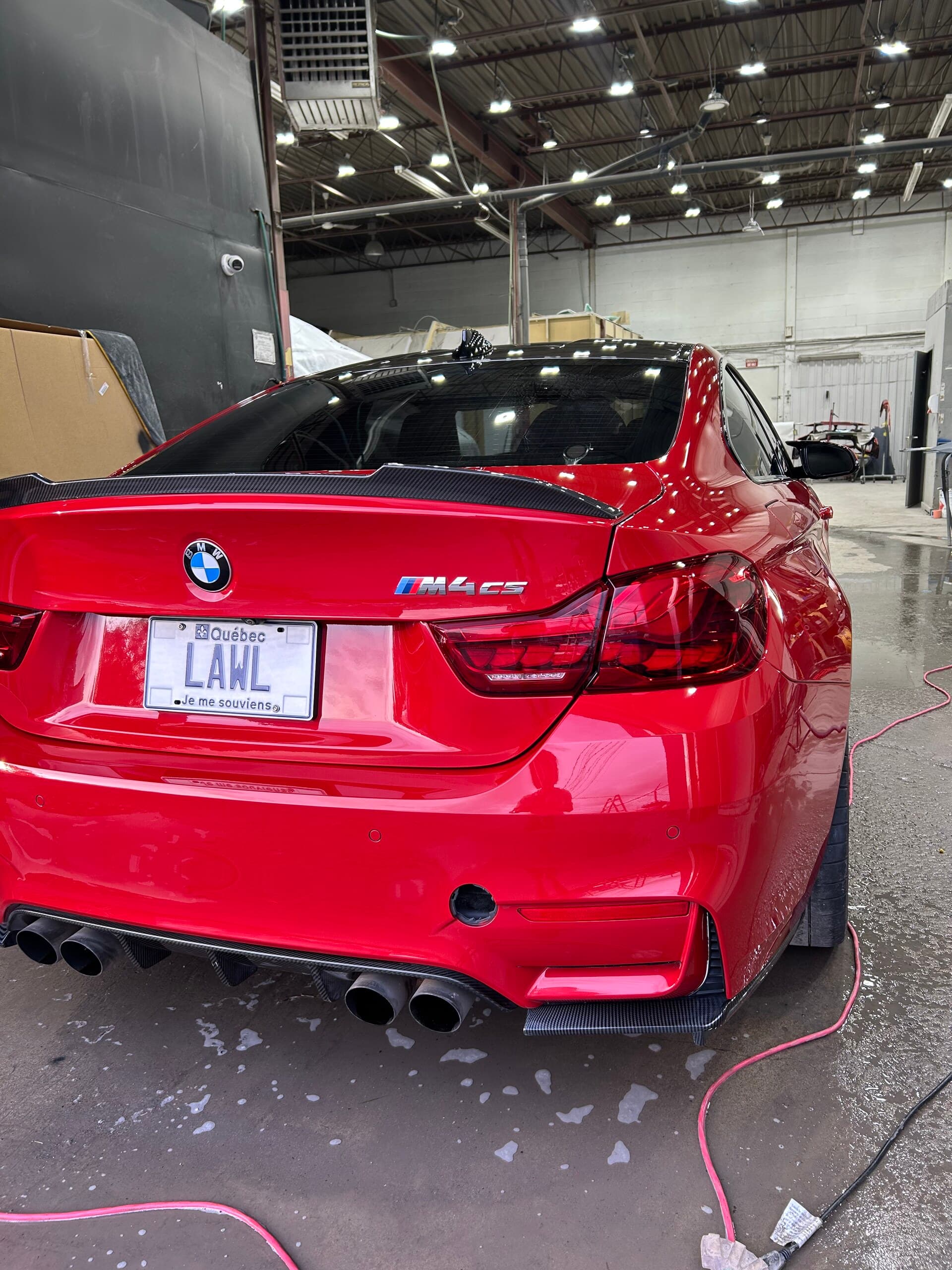 BMW M4 CS auto detailing by SoClean Detailz, Saint-Eustache