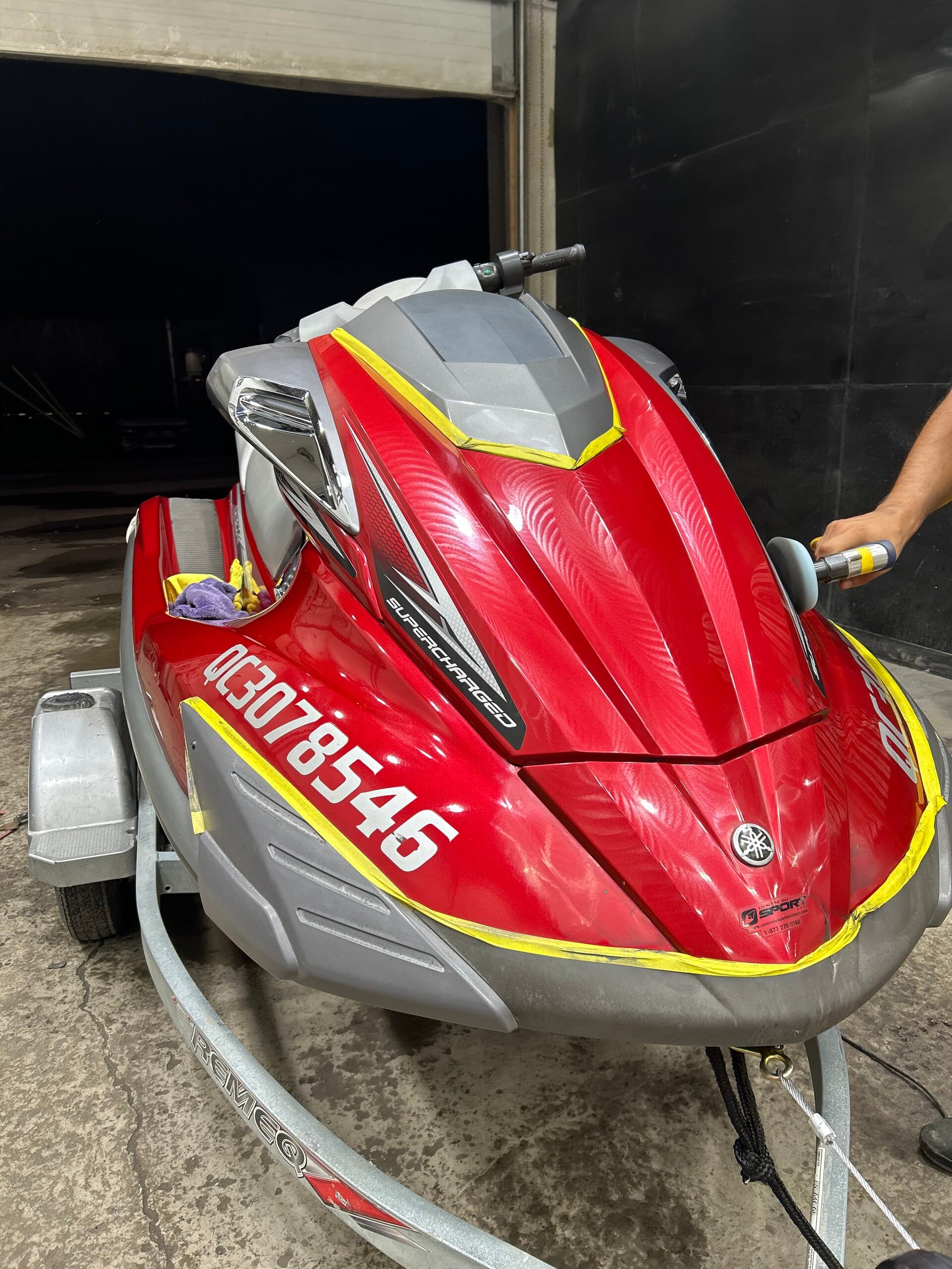 Sea-Doo auto detailing by SoClean Detailz, Saint-Eustache